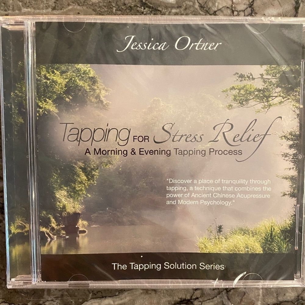NEW Tapping For Stress Relief, A Morning and Evening Tapping Process CD